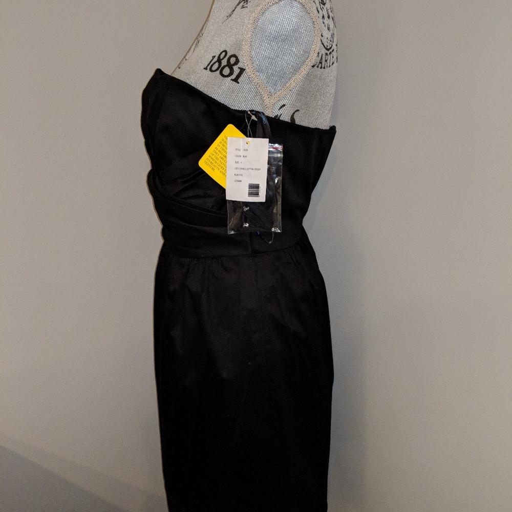 Cynthia Rowley black strapless dress - Picture 5 of 6